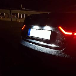 LED Nummerskyltsbelysning Audi & VW