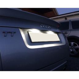 LED Nummerskyltsbelysning Audi TT