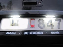 LED license plate lights Mercedes W204, W212, W216, W221