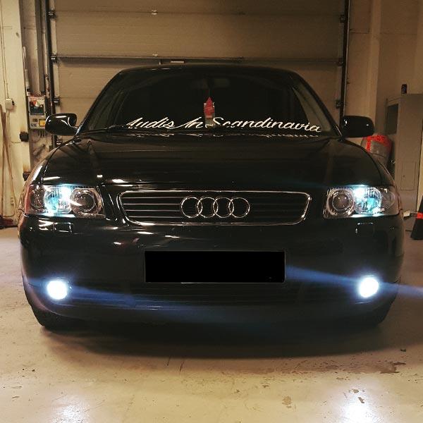 Facelift strålkastare Audi A3