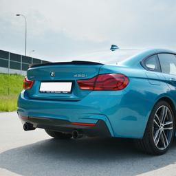 Blanksvart Spoiler BMW F36 