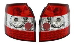 LED Baklampor röd vita Audi A4
