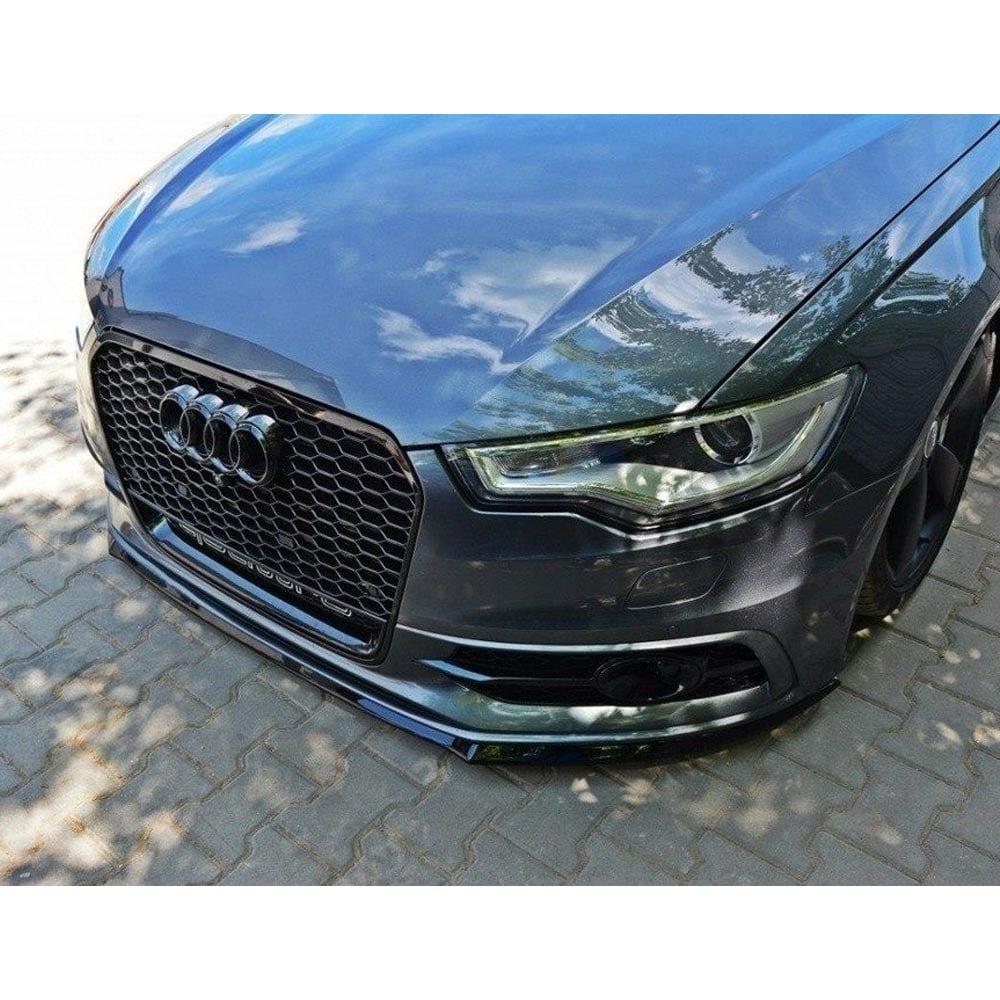 Blanksvart Cupspoiler Audi S6/A6 S-line