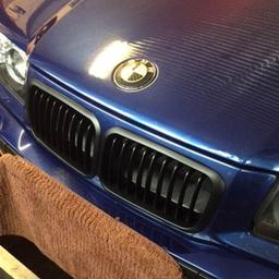 Svart grill till BMW E36 