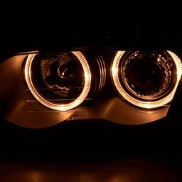 Angeleyes strålkastare halogen BMW E46