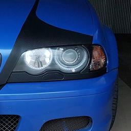 Svarta blinkers BMW E46