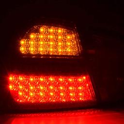 LED Baklampor röd svarta BMW E90