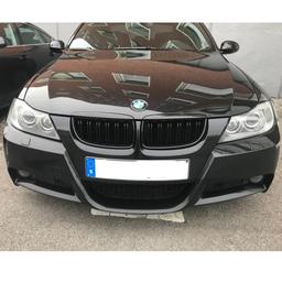 BMW E90 nyrer skinnende sort