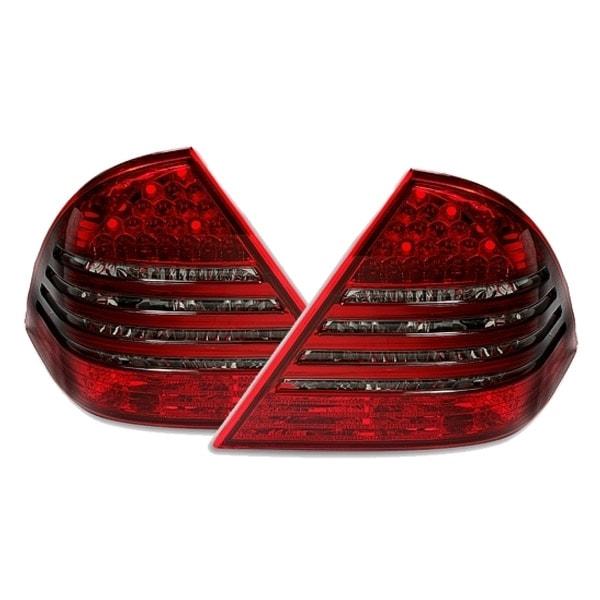 LED Baklampor Röd Smoke Mercedes W203