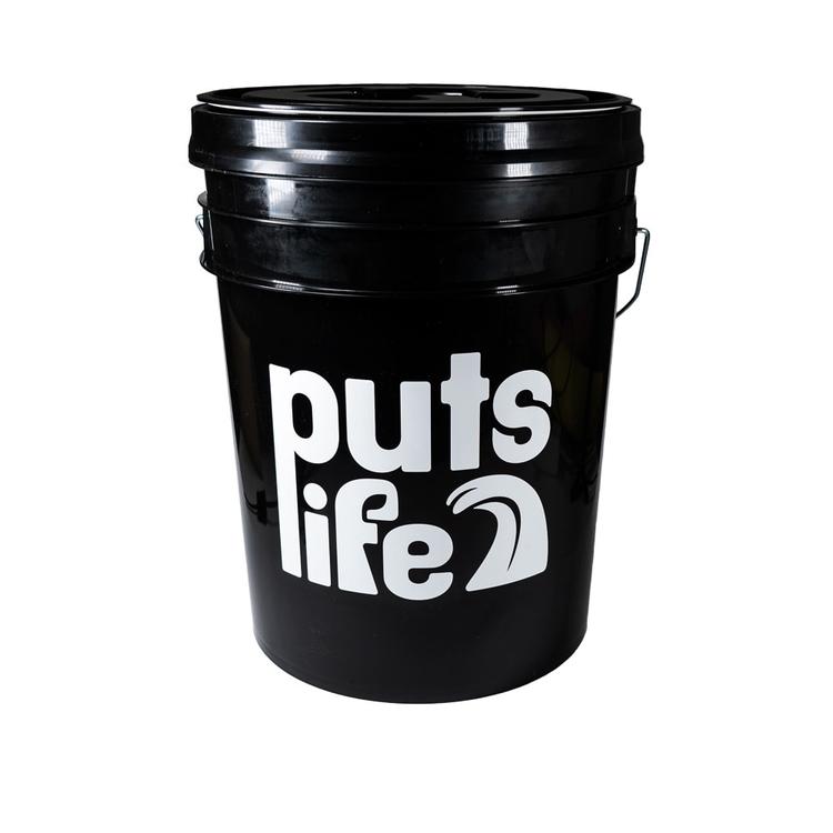 Puts Life Black Washing Bucket