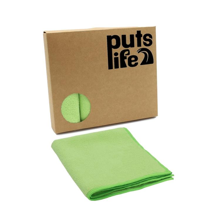 Puts Life Green Microfiber Cloth 40 x 40