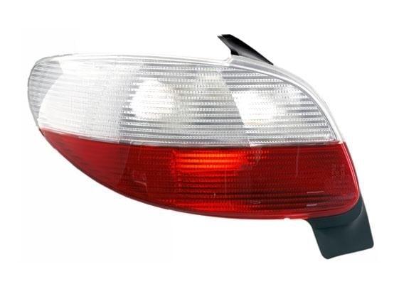 206 Tail lights white/red