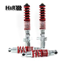 H&R adjustable coilover kit in stainless steel BMW E46