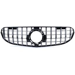 Black/Chrome grille with sport-optics