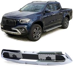 Chrome protection front panel bumper