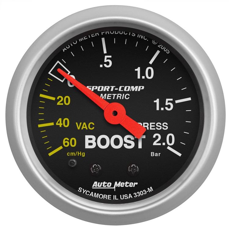 Boost/Vacuum gauge