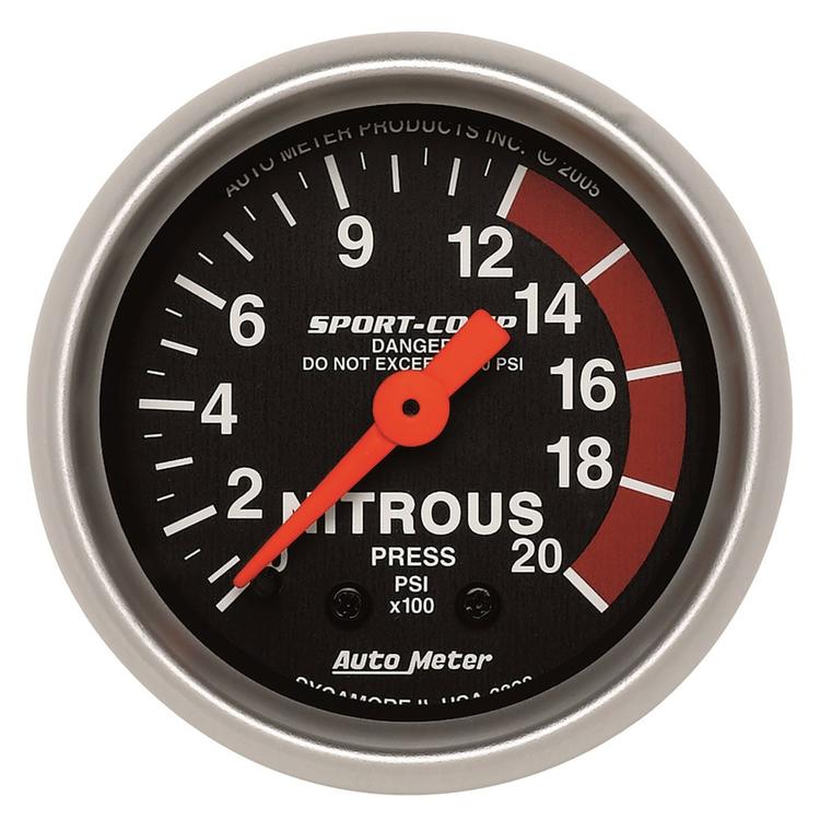 Nitrous pressure gauge