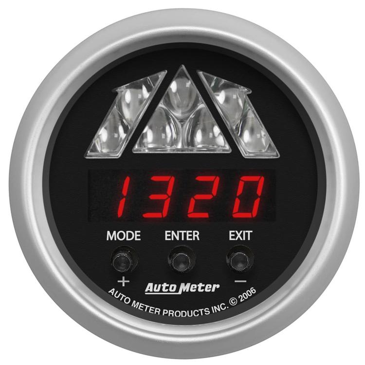 Tachometer with shift light