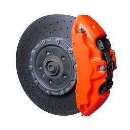 Brake caliper paint neon orange 2-component