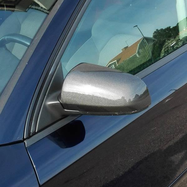 Carbonfibre mirror covers  Audi