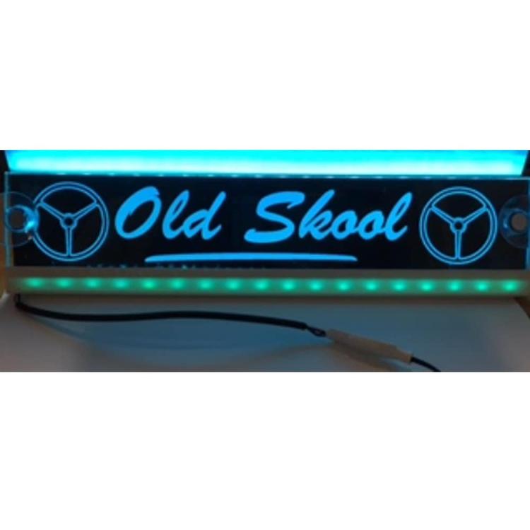 LED Sign Old Skool