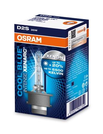 Osram D2S Xenonlampor Cool Blue Intense