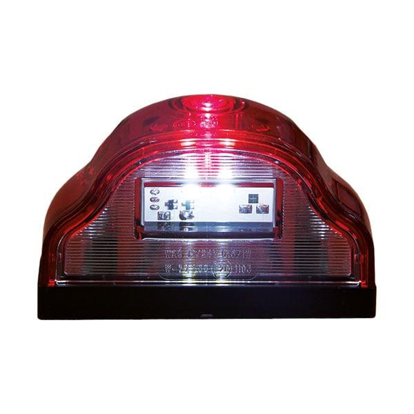 LED Pysäköintivalo punainen 12-24V