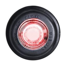 LED huomiovalo punainen pyöreä 21mm reikiin