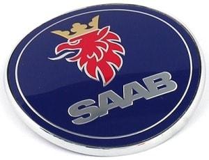Saab emblem för fram