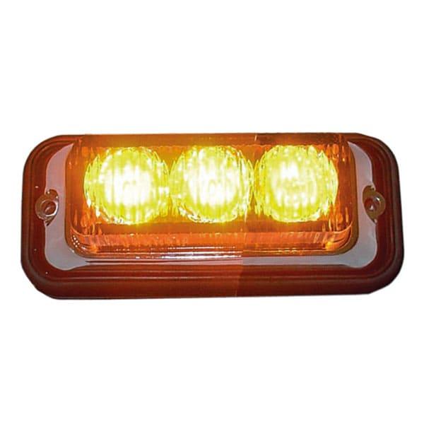LED Blixtljus 12-24V Orange