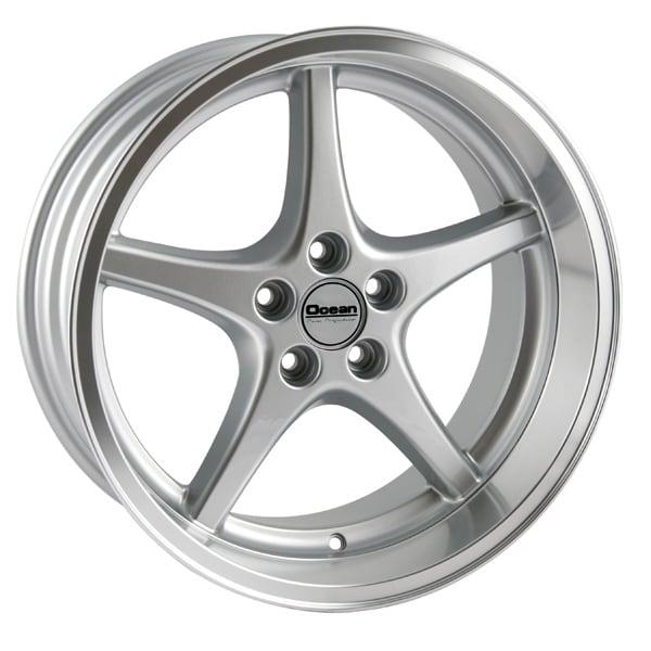 Complete wheel set of Ocean MK 18 Silver