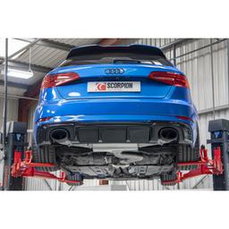 Sporttipakoputkisto Puolisarja - Audi RS3