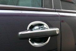 Kromade kåpor till dörrhandtag (inre)  - Mercedes Benz  W163