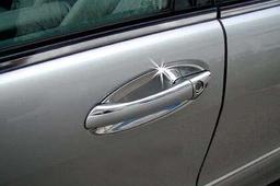 Kromade kåpor till dörrhandtag (inre) - Mercedes Benz W203 , W211 , W220