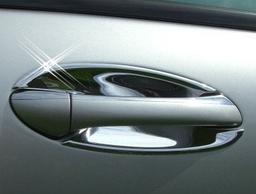 Kromade kåpor till dörrhandtag (inre) - Mercedes Benz W203 , W211 , W220