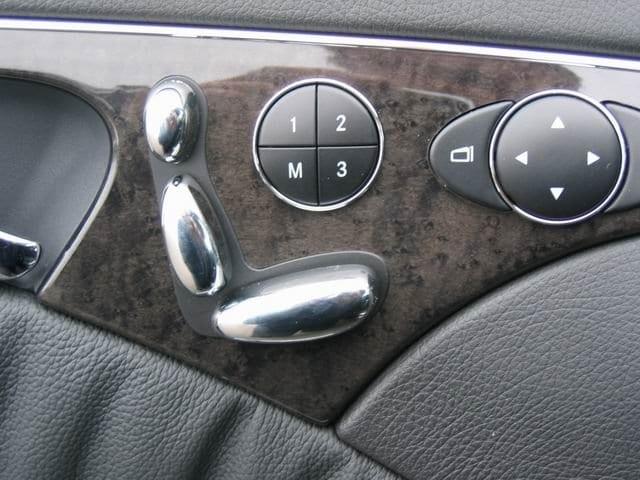 Kromad knappsats till stoljustering (6st delar) - Mercedes Benz  W211