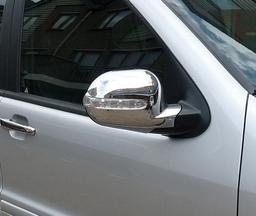 Kromade spegelkåpor (m. LED-blinkers), Krom - Mercedes Benz W163