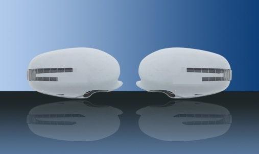 Unpainted mirror covers (with LED indicators up to 2009 - Mercedes Benz  W221