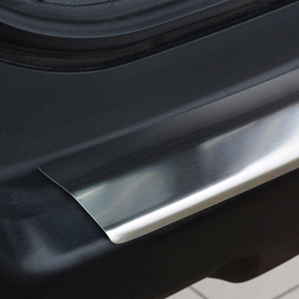 Brushed Steel Rear Bumper Protector Nissan X-Trail