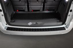 Læssekantbeskytter sort børstet aluminium til Volkswagen Multivan T7