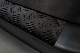 Læssekantbeskytter sort børstet aluminium til Mercedes V-Klasse W447 / Vito / Marco Polo