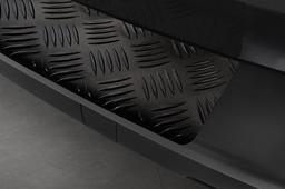 Læssekantbeskytter sort børstet aluminium til Peugeot Expert III 4D / Traveller