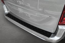 Læssekantbeskytter sort børstet aluminium til Opel Combo Cargo / E Life
