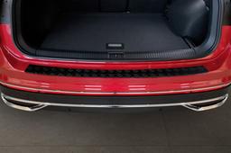 Læssekantbeskytter sort børstet aluminium til Volkswagen Tiguan II