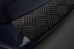 Læssekantbeskytter sort børstet aluminium til Skoda Octavia III FL Combi