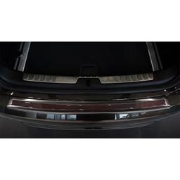 Lastskydd svart borstat stål och kolfiber med röda detaljer till BMW X6 F16