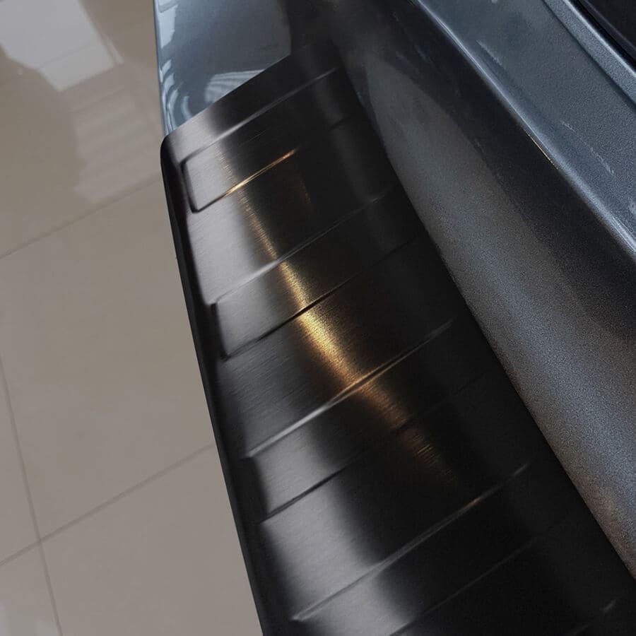 Black Brushed Steel Rear Bumper Protector Nissan X-Trail (T32)