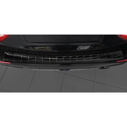 Black Brushed Steel Rear Bumper Protector Mercedes W213 Station Wagon