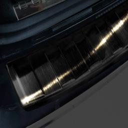 Lastebeskytte sort børstet stål Audi A6 Avant