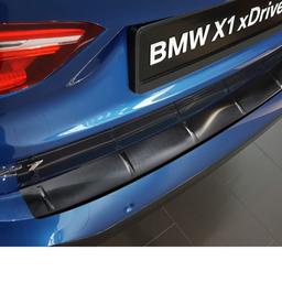 Lastskydd Svart borstat stål BMW X1
